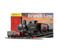 Hornby TT TT1005M Branchline Freight Train Set - Complete 1:120 Scale Model Railway Starter Kit with B4 Tank Engine, 2 Wagons, Oval Track & Controller, DCC Ready Model Train Sets for Tabletop Layouts