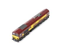Hornby TT TT3030M EWS Class 66 Lafarge Charnwood 66022 Railway Locos