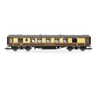 Hornby TT TT4003E Pullman 1st Class Kitchen Cynthia Coaches, Brown/Yellow