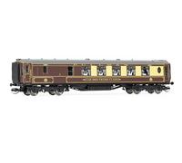 Hornby TT TT4004B Pullman Third Class Brake Car No54 Third class, Brown