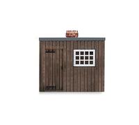 Hornby TT TT9024 Wooden Platelayers Hut, Railway - Accessories - Resin Building, for ages +14 Years