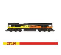 Hornby TT3019M Colas Rail, Class 66, Co-Co, 66850, 'David Maidment OBE'