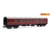 Hornby TT:120 Coach Car - TT4001 BR Mk1 Composite Corridor E15459 - Era 5 Train Toy, TT Gauge Carriage for Train Set, Rolling Stock Models for Adults - 1:120 Scale Model Gift