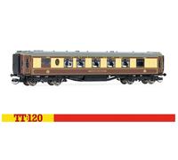 Hornby TT TT4003G Pullman 1st Class Kitchen Rosamund Coaches, Brown/Yellow