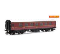 TT120 Hornby Coach Car - TT4008A LMS 57' Corridor Third, 1573 - Era 3 Train Toy, TT Gauge Carriage for Train Set, Rolling Stock Models for Adults - 1:120 Scale Model Gift