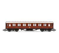 TT120 Hornby Coach Car - TT4008A LMS 57' Corridor Third, 1573 - Era 3 Train Toy, TT Gauge Carriage for Train Set, Rolling Stock Models for Adults - 1:120 Scale Model Gift