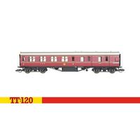 Hornby TT4009 LMS 57' Brake 3rd Class Coach 5619 TT 120 Gauge