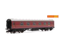 TT:120 Hornby Coach Car - TT4032 BR 57' Corridor First, M1040M - Era 5 Train Toy, TT Gauge Carriage for Train Set, Rolling Stock Models for Adults - 1:120 Scale Model Gift