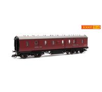 Hornby TT:120 Gauge TT4035 BR 50’ Passenger Brake, M31040M - Era 5 Rolling Stock - Coaches for Model Railway Sets