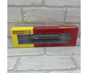 Hornby TT4035 LMS Period III 50' Full Brake Coach BR Maroon M31040M New