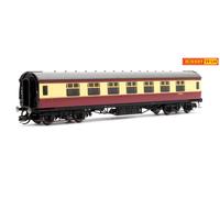 Hornby TT4037 TT Gauge LMS 57ft Period III Corridor Third Coach M2001M BR Crimso