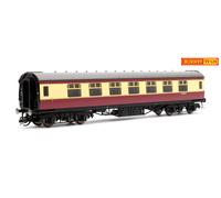 Hornby TT:120 Coach Car - TT4037A BR 57' Corridor Third, M1842M - Era 4 Train Toy, TT Gauge Carriage for Train Set, Rolling Stock Models for Adults - 1:120 Scale Model Gift