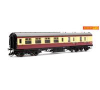 Hornby TT, TT4038A, BR 57' Brake Third, M5598M-Era 4, Railway, Rolling Stock-Coaches, Red & Cream, One Size