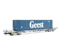 Hornby TT:120 TT6033 TOUAX Sffgmss IFA Wagon GEEST 45ft Container