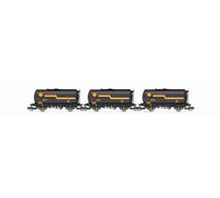 Hornby TT6035 TT Gauge Triple Pack 45 Ton Tank Wagons Shell