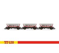 Hornby TT6037 TT Gauge Triple Pack HAA MGR Hoppers Railfreight