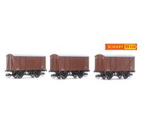Hornby TT:120 TT6044 BR Vent Van Triple Pack B777345-346-347 Model Railway