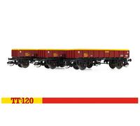 Hornby TT6051 EWS (MHA) 'Coalfish' Ballast Wagon - Triple Pack - TT:120 SCALE