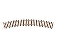 Hornby TT8004 TT Gauge Curve - 2nd Radius 30° - Extra Track Pieces for Model Railway Sets, Toy Train Track Pieces, Includes: 1x 310mm 2nd Radius Curve - Hobbies for Men - Scale 1:120