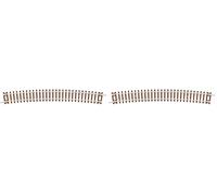 Hornby TT8007 TT Gauge Curve - 6th Radius 15° - Extra Track Pieces for Model Railway Sets, Toy Train Track Pieces, Includes: 1x 640mm 6th Radius Curve - Hobbies for Men - Scale 1:120 (Pack of 2)