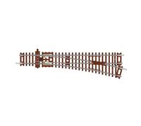 Hornby - TT8009 TT Gauge Right Hand Point 166mm 15? - Extra Track Pieces for Model Railway Sets, Toy Train Track Pieces, Includes: 1x 631mm Right Hand