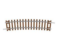 Hornby TT8016 TT Gauge Half Curve - 3rd Radius 15° - Extra Track Pieces for Model Railway Sets, Toy Train Track Pieces, Includes: 1x 353mm 3rd Radius Haf Curve - Hobbies for Men - Scale 1:120