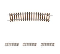 Hornby TT8017 TT Gauge Half Curve - 4th Radius 15° - Extra Track Pieces for Model Railway Sets, Toy Train Track Pieces, Includes: 1x 396mm 4th Radius Haf Curve - Hobbies for Men - Scale 1:120