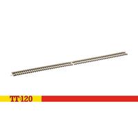 Hornby TT8039 TT:120 Standard Double Straight, Track Accessory | Hornby TT Gauge, Extra Track Pieces for Model Railway Sets, Toy Train Pieces, Includes: 1 x Double Straight