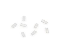 Hornby TT8042 Replacement Isolating Fishplates - Spare Parts and Train Accessories TT Gauge Model Railway Sets, Coupling and Modelling Tools - 12x Fishplates, Scale 1:120