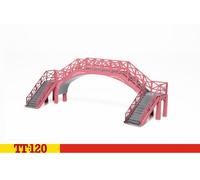 Hornby Tt9001 Footbridge Accessories Resin Building Model Railway Tt:120 Scale
