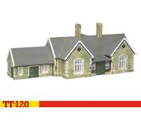 TT120 Hornby TT9002 Settle & Carlisle Dent Station Model Railway TT Gauge Building, Model Train Accessories for Adding Scenery, Dioramas, Woodland, Buildings and More, Diorama Making Kit - 1/120 Scale