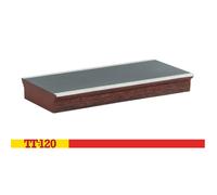 TT:120 Hornby TT9008 Straight Platform, Model Railway TT Gauge Building, Model Train Accessories for Adding Scenery, Dioramas, Woodland, Buildings and More, Diorama Making Kits - 1/120 Scale Accessory