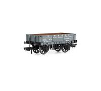 Hornby Wagons - R60189 3 Plank Wagon, E. Marsh - Era 3 Train Toy, 00 Gauge Wagons & Freight for Train Set, Models for Adults - 1:76 Scale Model Gift