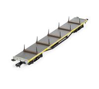 Hornby Wagons - R60204 BR, YMO 'Salmon' Bogie Wagon - Era 7 Train Toy, 00 Gauge Wagons & Freight for Train Set, Models for Adults - 1:76 Scale Model Gift