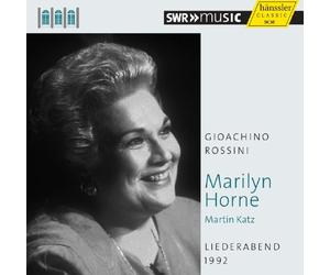 Horne Katz, Marilyn Horne - LIEDERABEND 1992