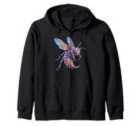 Hornet Insect Lover Entomology Wasp Bug Lover Zip Hoodie