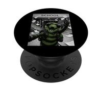 Hornet Last Day Of School Summer Break Funny Green Selfie PopSockets Adhesive PopGrip
