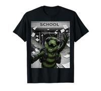 Hornet Last Day of School Summer Break Funny Green Selfie T-Shirt