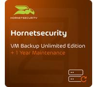 Hornetsecurity VM Backup Unlimited Plus Edition New purchase + 1 year maintenance