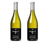 Hornhead Chardonnay Côtes de Gascogne | 2 x 75 ottles | 12% ABV French White Wine | Crisp Dry Chardonnay | Gascony France | Fresh Fruity Wine
