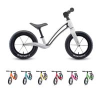 Hornit AIRO 12 in Balance Bike, 2.95 kg, Orca White, for Ages 1.5-5 | Magnesium-alloy frame, pneumatic tyres, sealed bearings and integrated footrests suit riders aged 1.5-5.