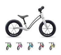 Hornit Airo Kids Balance Bike, 12 Inch, Orca White