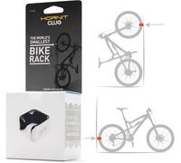 Hornit CLUG Bike Rack Wall Mounted | 5 Sizes | Easy To Install | Roadie, White/