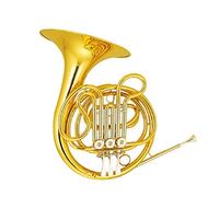 Horns Eb/F Three-key Hunting Horn Mini Pocket Horn Wind Instrument