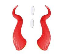 Horns for Helmets - 2Pcs Devil Horns Helmets | Motorcycle Helmets Horn | Devil Demon Horn Motorcycle Helmets | Small Devil Horns for Helmets Accessory Decor for Motorcycle Ski Helmets