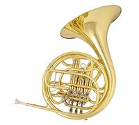 Horns Four-button Double-row French Horns With B Flat And F Keys Are Suitable For Brass Band Performances Wind Instrument