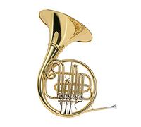Horns Four-button Single-row French Horn In B Flat For Brass Band Wind Instrument