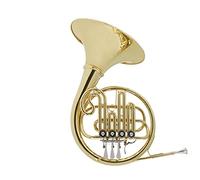 Horns Four-button Single-row French Horn In B Flat For Brass Band Wind Instrument