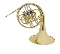 Horns Four-button Single-row French Horn In B Flat For Brass Band Wind Instrument