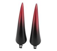 Horns Hair Clips, Cute Halloween Hairpin with Fixed, Adjustable Cosplay Makeup Theme Hair Accessories, Suitable for Party Daily Use (Red)